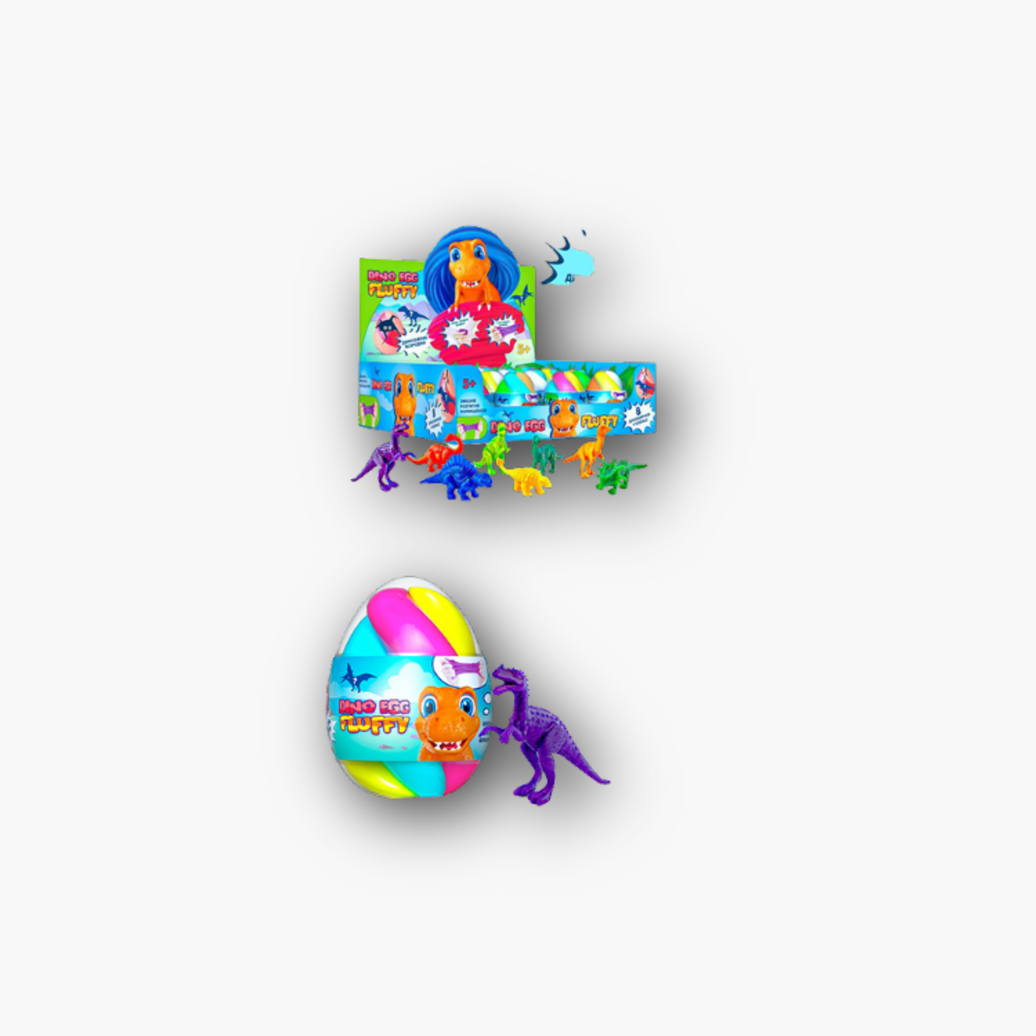 Play dough слајм дино јајце