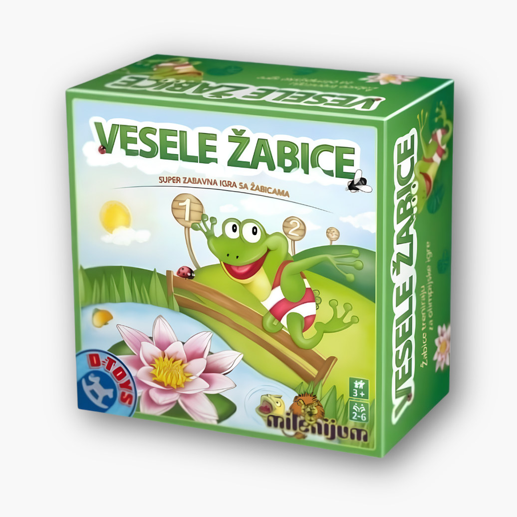 Друштвена игра весели жаби