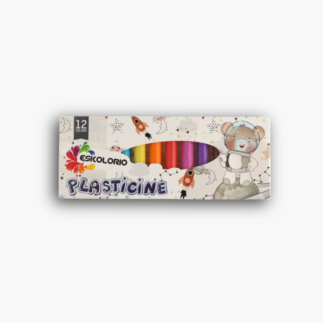Пластелин Eskolorio 12 бои