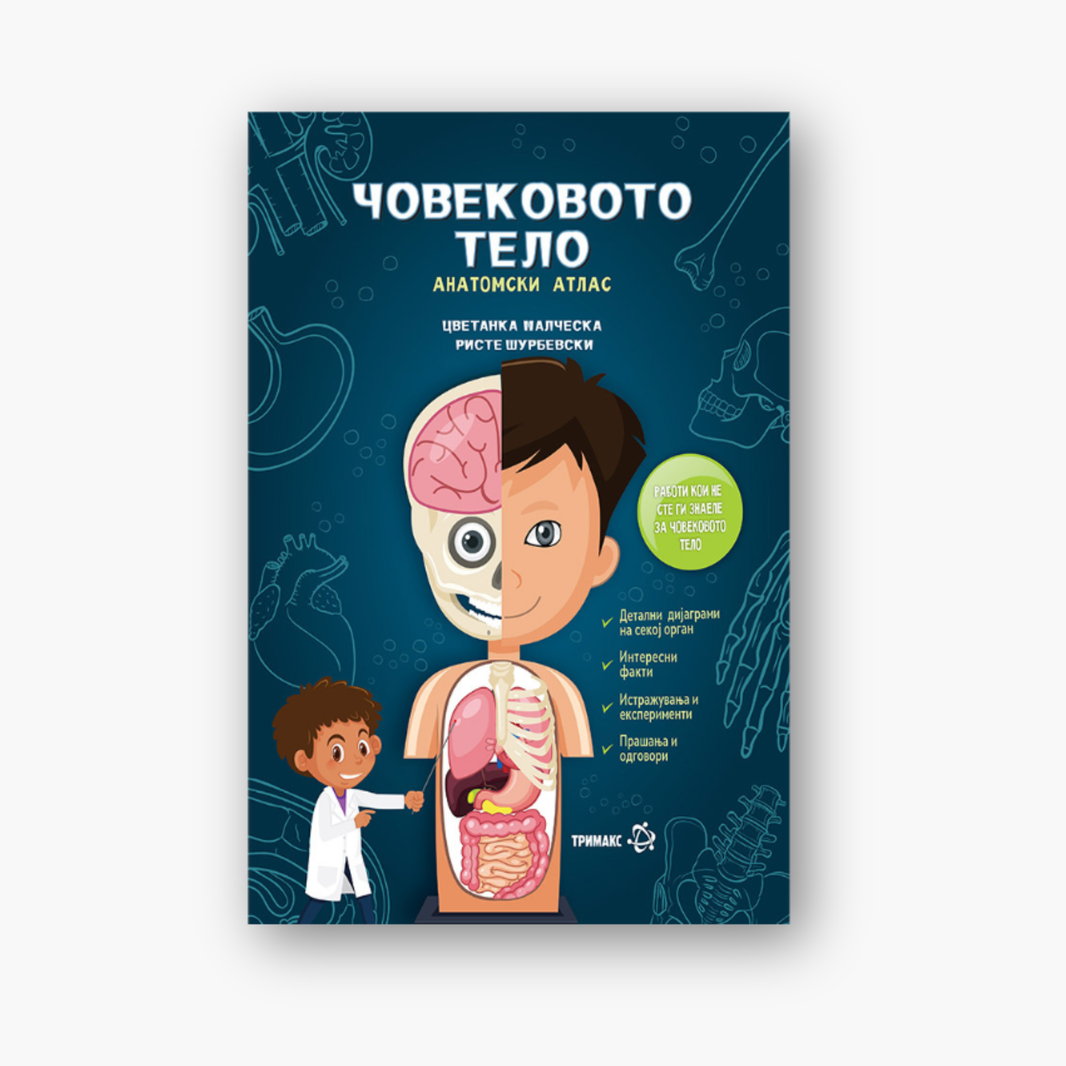 Човековото Тело - Анатомски Атлас (мек повез)