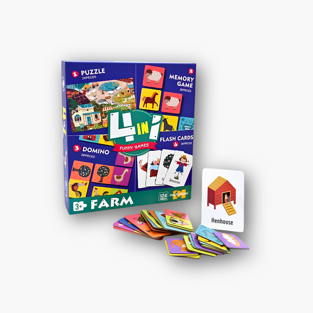 Друштвена игра 4во1 Фарма