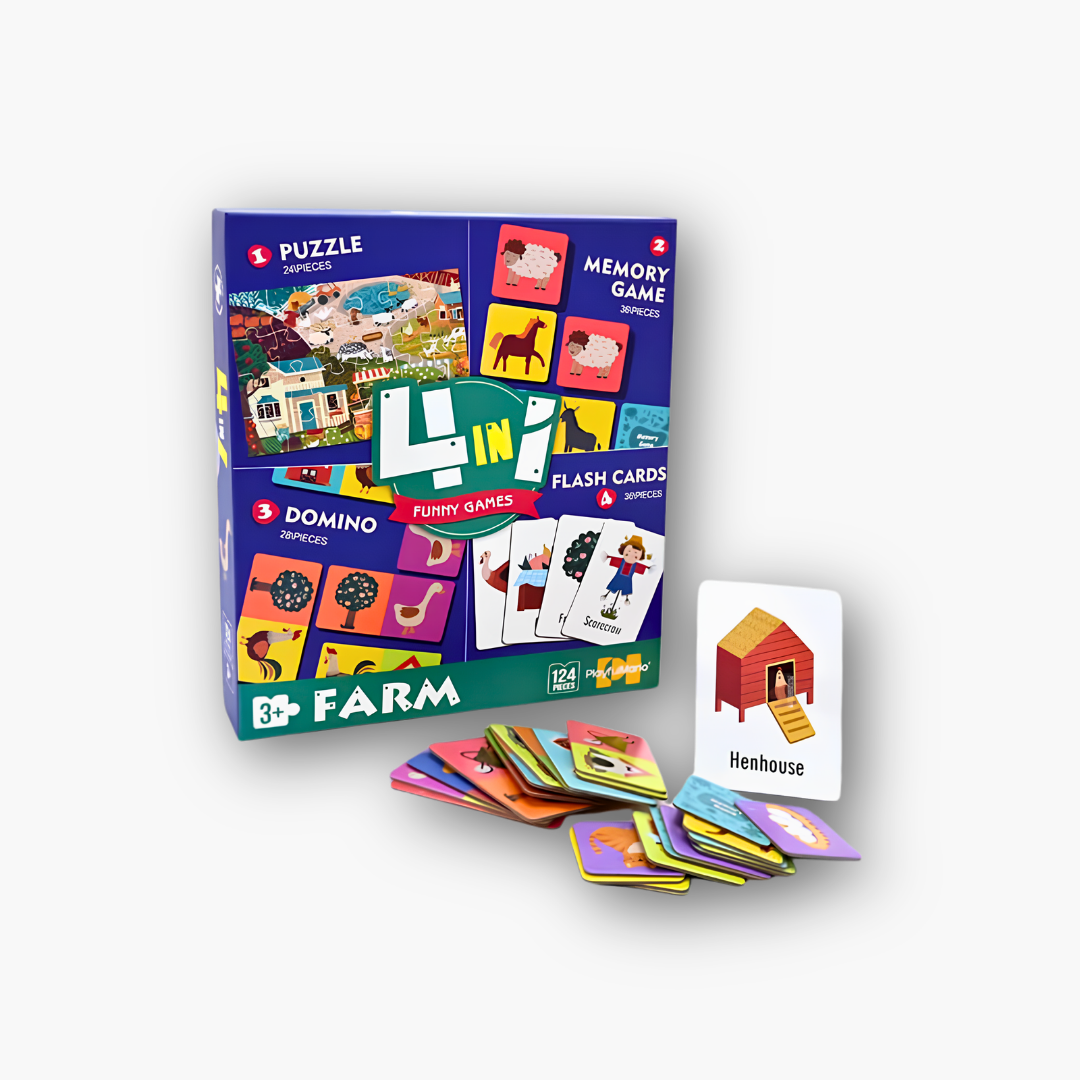 Друштвена игра 4во1 Фарма