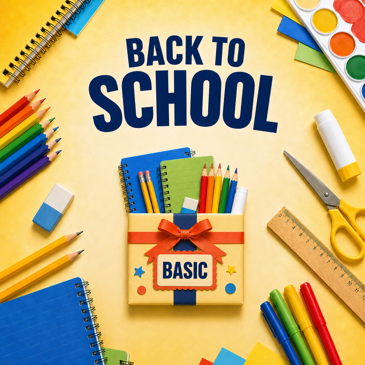 Есколорио училишен комплет – Basic