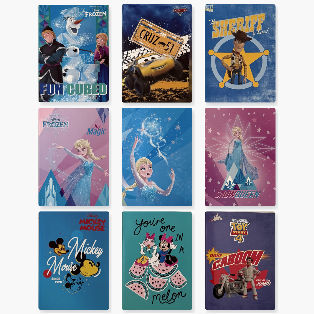 Тетратка А5 Disney - Коцки